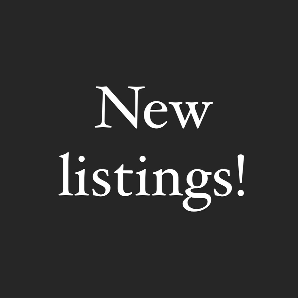 💛💛New listings.💛💛